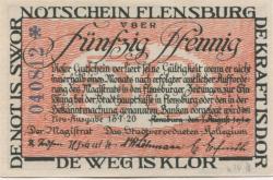 Flensburg - Stadt - 16.1.1920 - 50 Pfennig 