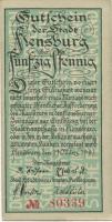 Flensburg - Stadt - 14.3.1921 - 50 Pfennig