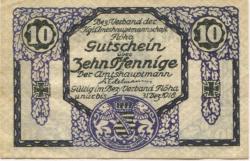 Flöha - Amtshauptmannschaft -  - 31.12.1918 - 10 Pfennig 
