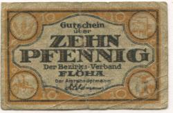 Flöha - Amtshauptmannschaft -  - 31.12.1919 - 10 Pfennig 