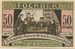 Fockbek - * - 1.4.1917 - 32.12.1917 - 50 Pfennig 