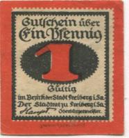 Freiberg - Stadt - - 30.6.1920 - 1 Pfennig