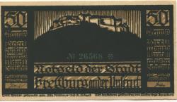Freyburg - Stadt - 12.9.1921 - 50 Pfennig