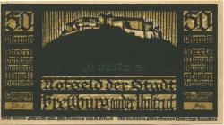Freyburg - Stadt - 12.9.1921 - 50 Pfennig