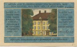 Genthin - Kreis Jerichow II - 1.7.1921 - 1.4.1922 - 1 Mark