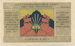 Genthin - Kreis Jerichow II - 1.7.1921 - 1.10.1922 - 2 Mark