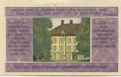 Genthin - Kreis Jerichow II - 1.7.1921 - 1.10.1922 - 3 Mark