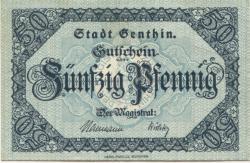 Genthin - Stadt - -- - 50 Pfennig 
