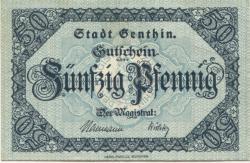 Genthin - Stadt - -- - 50 Pfennig