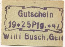 Gera - Busch, Willi - 31.12.1947 - 50 Pfennig