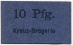 Gerbstedt - Kreuz-Drogerie - -- - 10 Pfennig