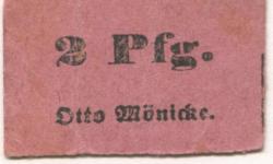 Gerbstedt - Mönicke, Otto - -- - 2 Pfennig