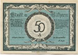 Gifhorn - Stadt - 1.6.1921 - 50 Pfennig