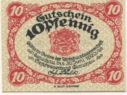 Glauchau - Amtshauptmannschaft - 1919 - 31.12.1920 - 10 Pfennig