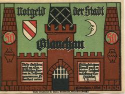 Glauchau - Stadt - 1.5.1921 - 50 Pfennig