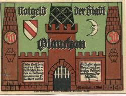 Glauchau - Stadt - 1.5.1921 - 50 Pfennig