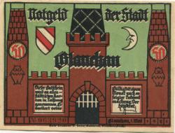 Glauchau - Stadt - 1.5.1921 - 50 Pfennig