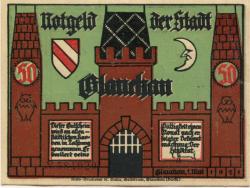 Glauchau - Stadt - 1.5.1921 - 50 Pfennig