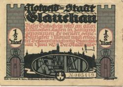 Glauchau - Stadt - 1.6.1921 - 1/2 Mark 