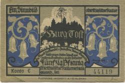 Gleiwitz (heute: PL-Gliwice) - Oberschlesischer Kulturverband - -- - 50 Pfennig