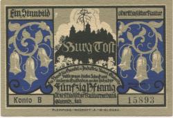 Gleiwitz (heute: PL-Gliwice) - Oberschlesischer Kulturverband - -- - 50 Pfennig