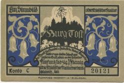 Gleiwitz (heute: PL-Gliwice) - Oberschlesischer Kulturverband - -- - 75 Pfennig