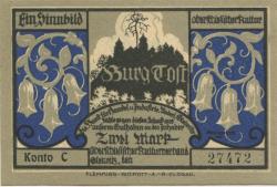 Gleiwitz (heute: PL-Gliwice) - Oberschlesischer Kulturverband - -- - 2 Mark