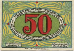 Gnarrenburg - Gemeinde - -- - 50 Pfennig