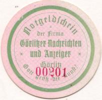Görlitz - Görlitzer Nachrichten und Anzeiger - Dezember 1920 - 5 Pfennig 