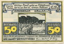 Graal (heute: Graal-Müritz) - Badeverwaltung - - 31.5.1922 - 50 Pfennig