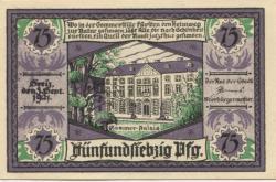 Greiz - Stadt - 5.9.1921 - 75 Pfennig