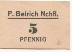 Groitzsch - Beirich, P., Nachfolge - -- - 5 Pfennig