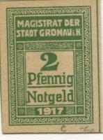 Gronau - Stadt - 1917 - 2 Pfennig