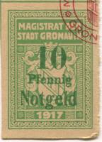 Gronau - Stadt - 1917 - 10 Pfennig