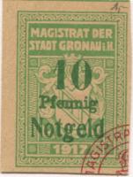 Gronau - Stadt - 1917 - 10 Pfennig