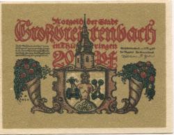 Großbreitenbach - Stadt - 20.8.1921 - 20 Pfennig