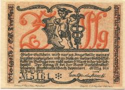 Großbreitenbach - Tresselt, Carl Günther, Kleinkunstindustrie - - 31.7.1922 - 25 Pfennig