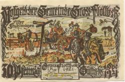 Groß-Flottbek (heute: Hamburg) - Gemeinde - 1.6.1921 - 1.9.1921 - 30 Pfennig