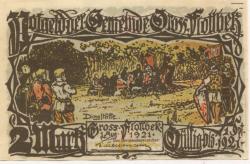 Groß-Flottbek (heute: Hamburg) - Gemeinde - 1.6.1921 - 1.9.1921 - 2 Mark