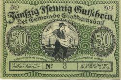 Großkamsdorf (heute: Kamsdorf) - Gemeinde - 15.4.1921 - 50 Pfennig