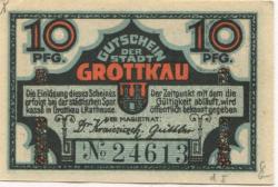 Grottkau (heute: PL-Grodkow) - Stadt - -- - 10 Pfennig