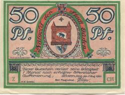 Güsten - Stadt - 1.8.1921 - 50 Pfennig