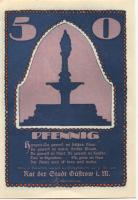 Güstrow - Stadt - - 31.5.1922 - 50 Pfennig