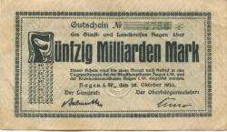 Hagen - Stadt und Kreis - 26.10.1923 - 50 Milliarden Mark 