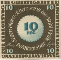 Halle - Stadt - -- - 10 Pfennig