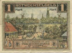 Hamburg - Verein Hamburger Gastwirte von 1871 - - 31.12.1921 - 1 Mark
