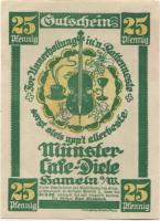 Hameln - Brombach, Carl, Münster Cafe-Diele - 1.3.1922 - 25 Pfennig