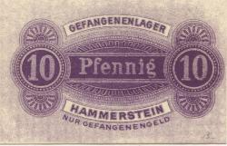 Hammerstein (heute: PL-Czarne) - Gefangenenlager - -- - 10 Pfennig
