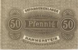 Hammerstein (heute: PL-Czarne) - Gefangenenlager - -- - 50 Pfennig
