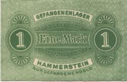 Hammerstein (heute: PL-Czarne) - Gefangenenlager - -- - 1 Mark
